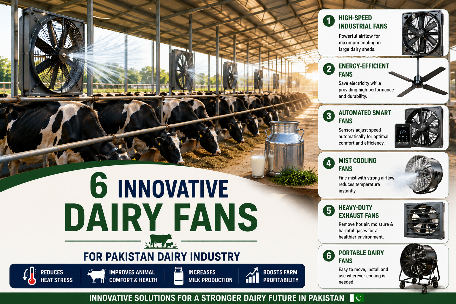 Dairy Fans for Pakistan, dairy fan, dairy farm fan price in pakistan, fans for dairy farm, pakistan dairy